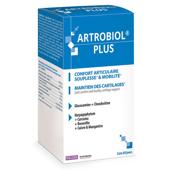 Artrobiol Plus Confort Articulaire Souplesse et Mobilité Ineldea