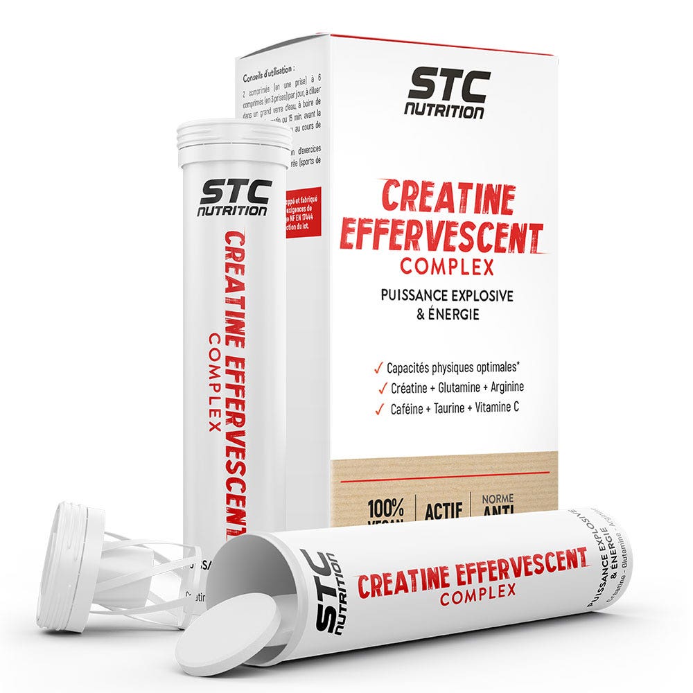 Stc Nutrition Creatine Effervescent Complex 30 Comprimes