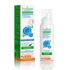Puressentiel Respiratoire Hygiène Nasale Spray Bébé Eau de Mer et Aloe Vera 120ml