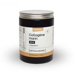 Nat&Form Collagène Marin Articulations 10g + Vitamine C 252g