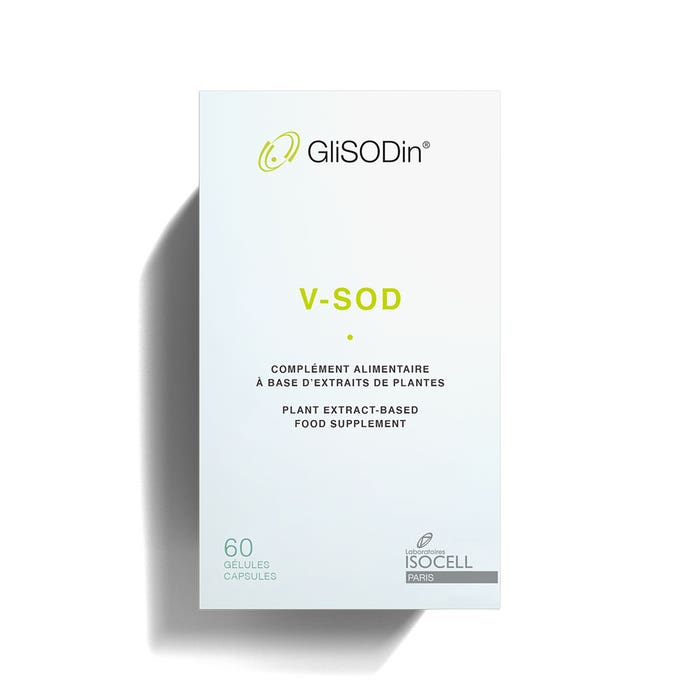 Isocell Glisodin V-SOD 60 gélules
