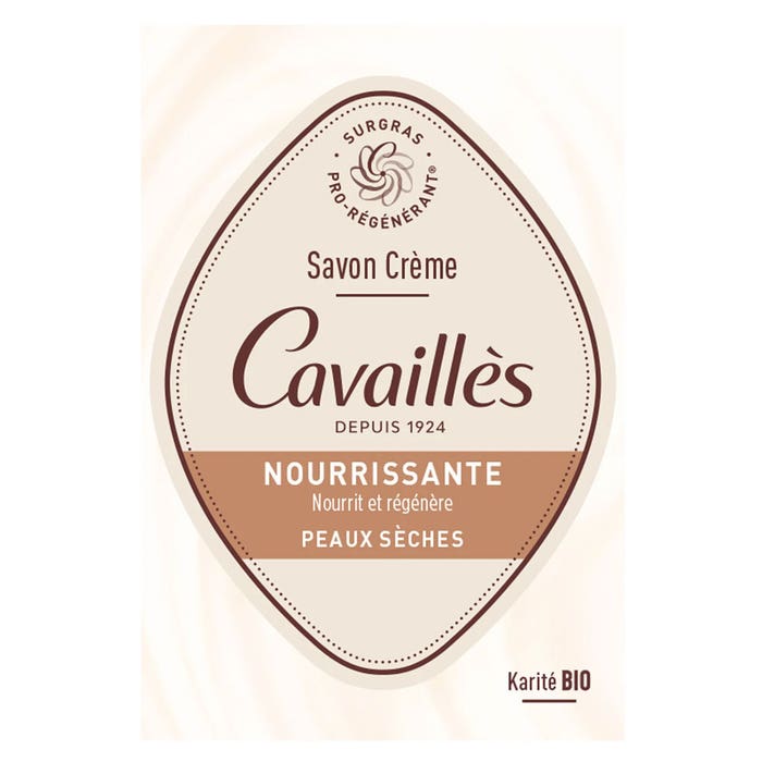 Rogé Cavaillès Surgras Pro-Régénérant Savon Crème Nourrissante Peaux sèches 100g
