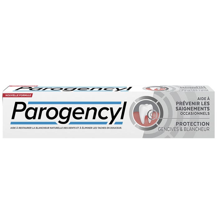 Dentifrice préventions gencives blancheur 75ml Parogencyl
