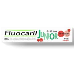 Dentifrice Junior Gel Fruits Rouges 75ml 6-12 Ans Fluocaril
