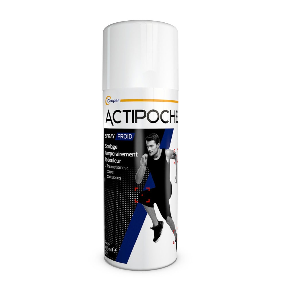 Actipoche Spray Froid Soulage temporairement la douleur 400ml