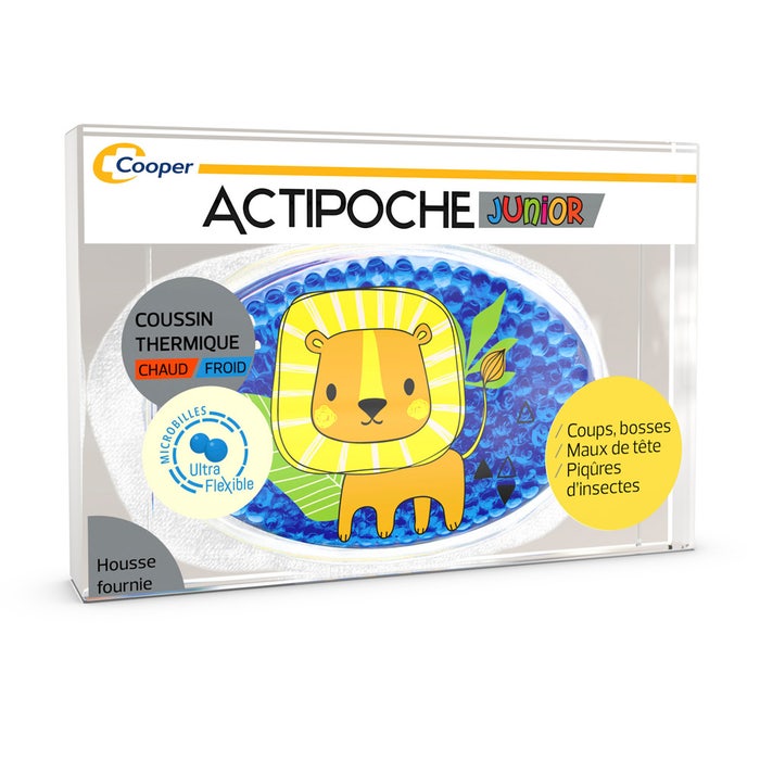 Coussin Thermique Microbilles Junior Lion Actipoche Actipoche