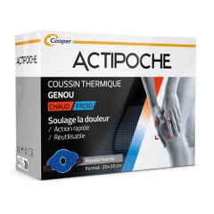 Actipoche Coussin Thermique Genou 20x30cm Chaud Froid