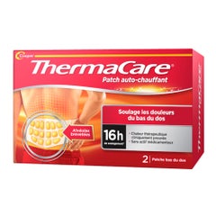 Thermacare Patch Auto-chauffant Dos x2
