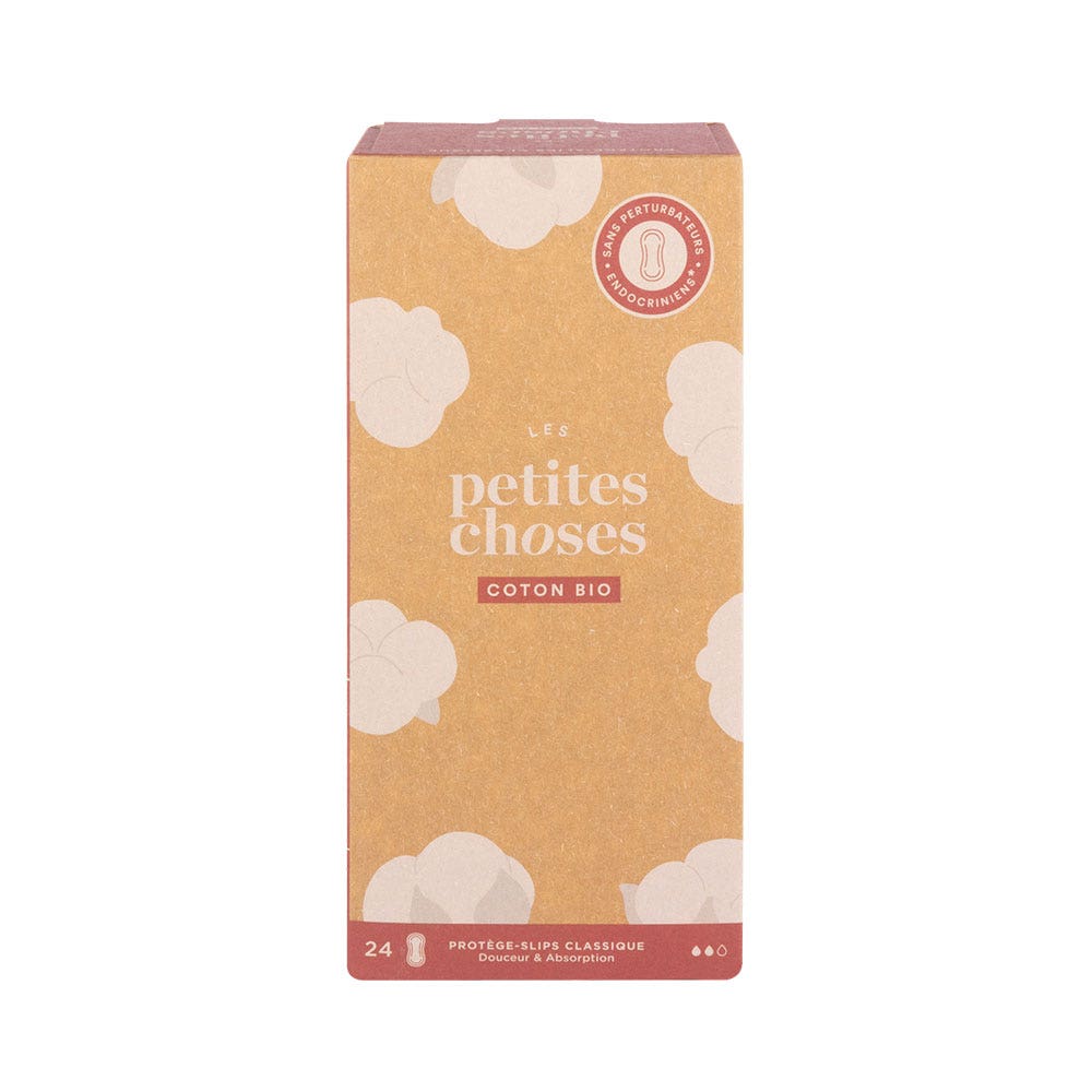 Les Petites Choses Protège Slip Classique Coton Bio x24