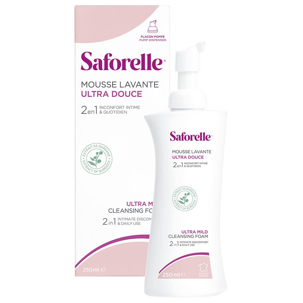 Saforelle Mousse Lavante Ultra Douce 250ml