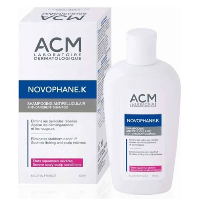 Shampooing Anti Pelliculaire 125ml Novophane K Acm