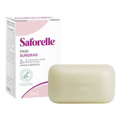Saforelle Pain Surgras Toilette Intime Et Corporelle Peaux Delicates 100 g