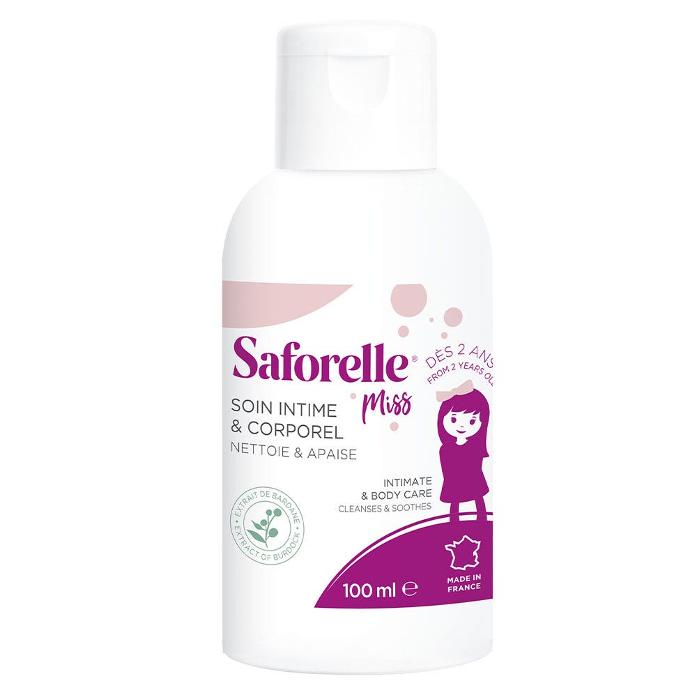 Saforelle Miss Soin Intime Et Corporel 100 ml