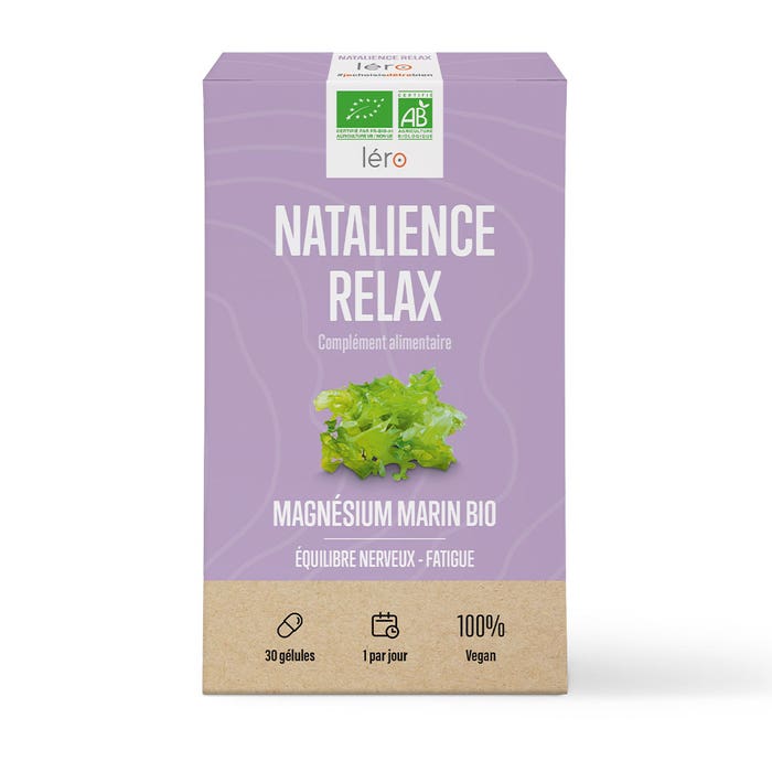 Lero Natalience Relax Bio Equilibre Nerveux et Fatigue 30 Capsules