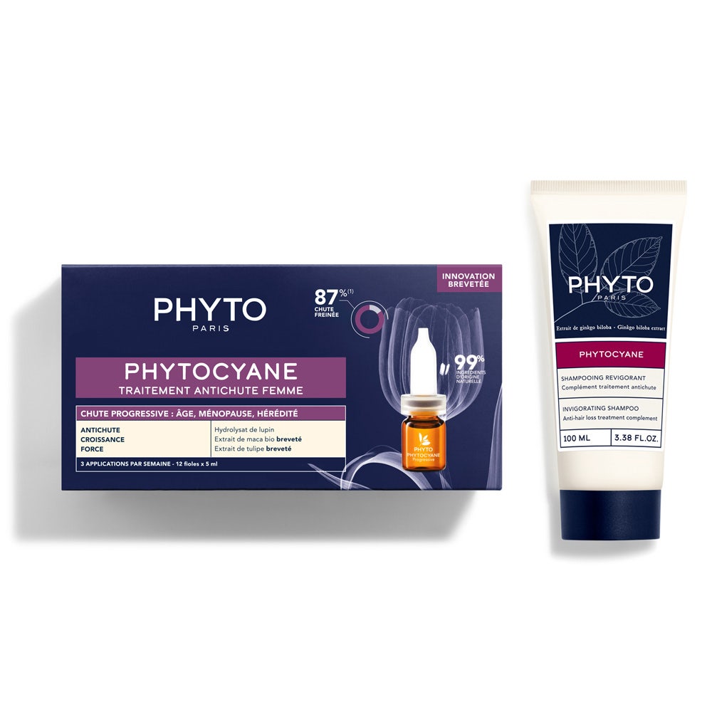 PHYTO  Coffret Traitement Anti-chute Progressive Femme Cyane