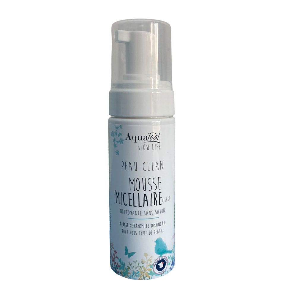Aquateal Peau Clean Mousse micellaire Sans savon 150ml