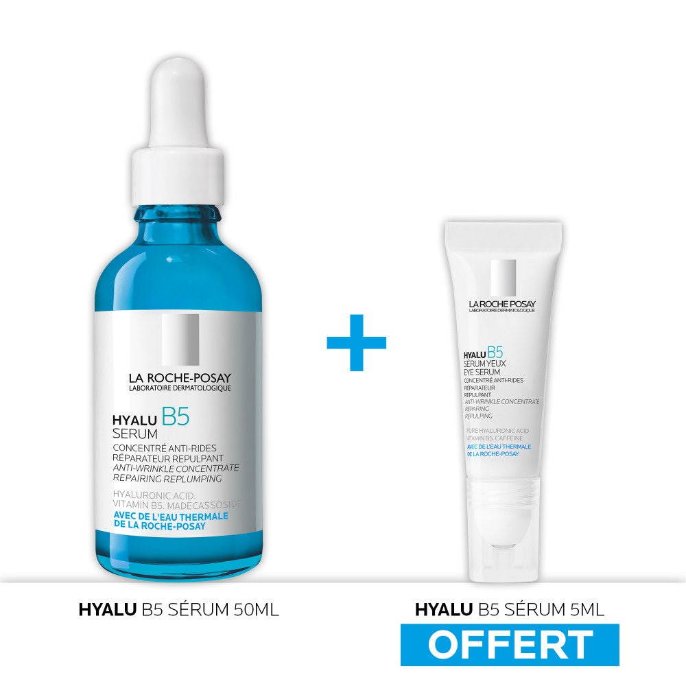 La Roche-Posay Hyalu B5 Sérum anti-rides réparateur repulpant + Sérum yeux offert