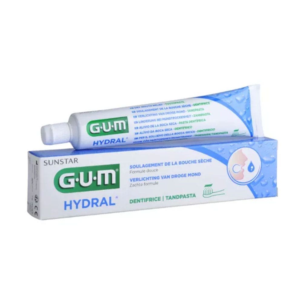 Gum Hydral Dentifrice Soulagement De La Bouche Sèche 75ml