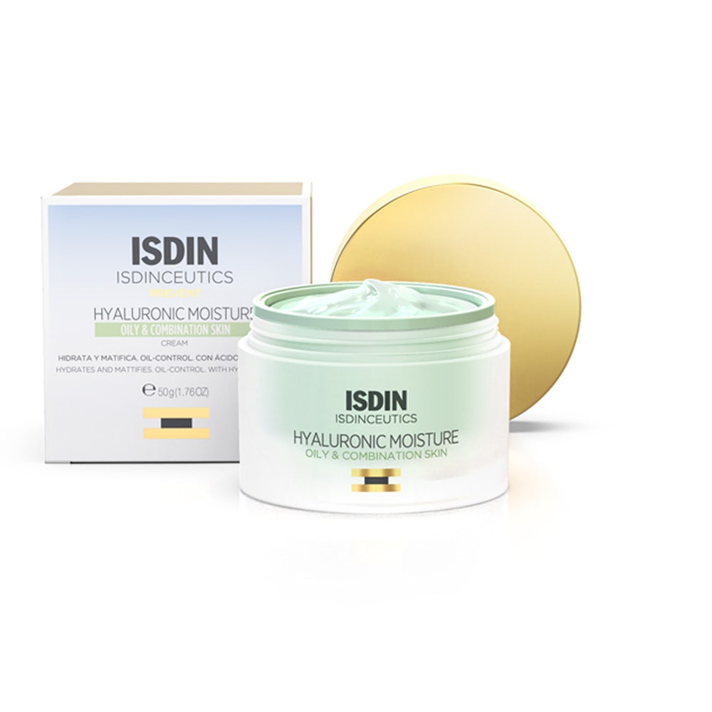 Isdin Hyaluronic Moisture Crème Hydratante Visage Anti-Âge 50g