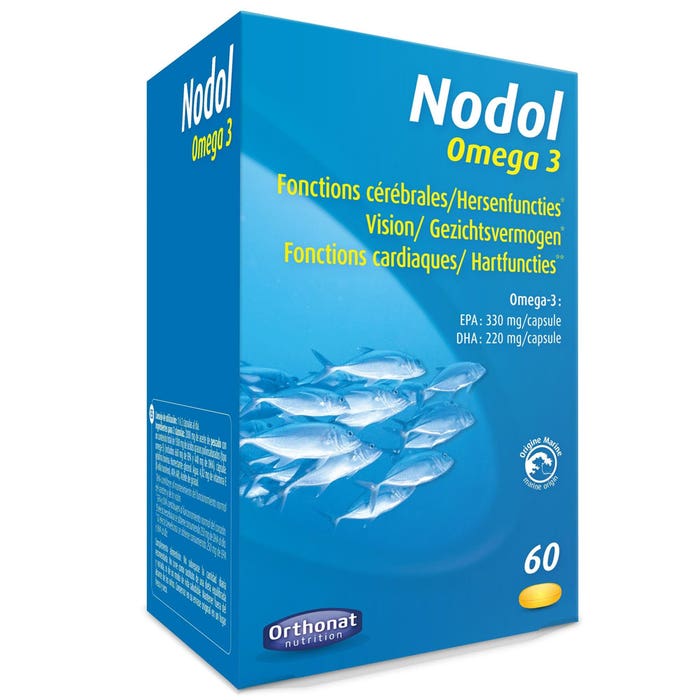 Nodol - Omega 3 60 Capsules Orthonat