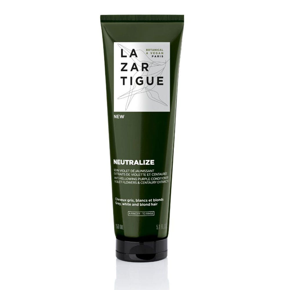 Lazartigue Neutralize Soin Violet Déjaunissant Cheveux gris, blancs et blonds 150