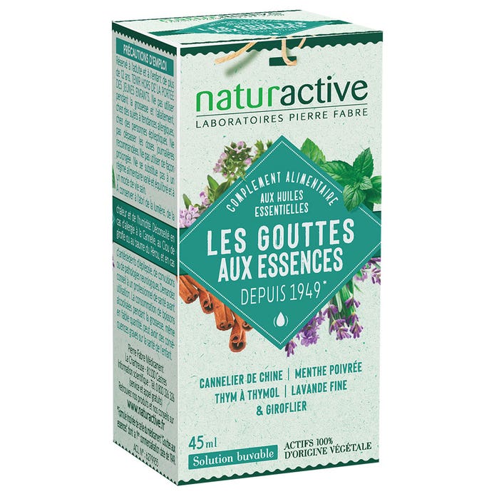 Naturactive Gouttes Aux Essences 45ml