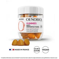 Oenobiol Anti-Imperfections Peau Nette et Eclat 60 Gummies