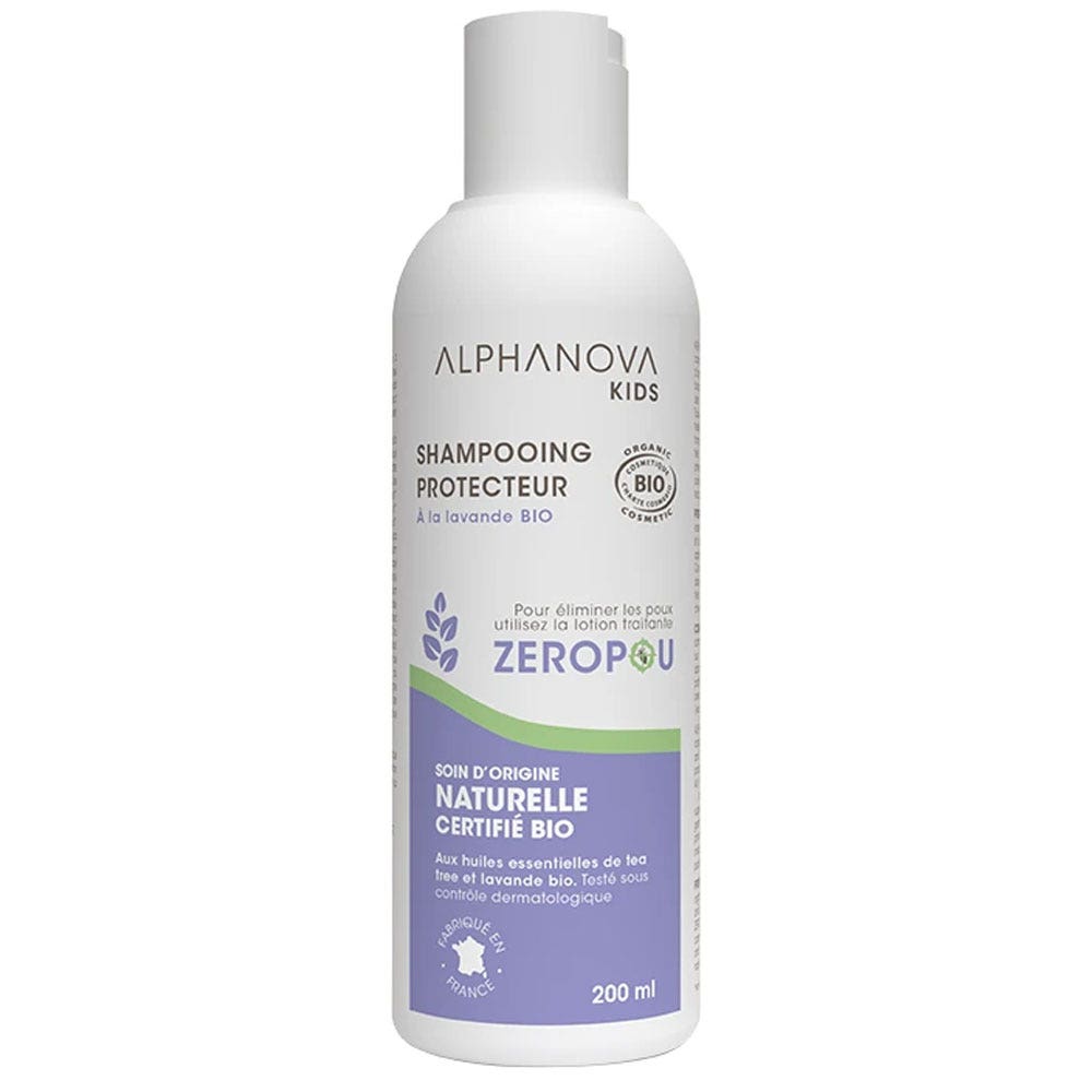 Alphanova Kids Zeropou Shampooing Protecteur Bio 200ml