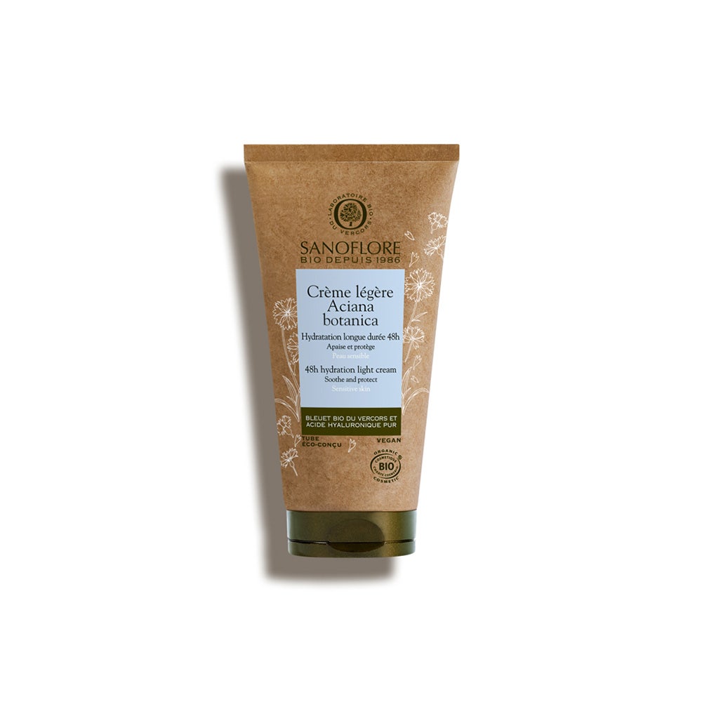 Sanoflore Aciana Botanica Crème légère Hydratation Longue Durée 48h certifié Bio 50ml