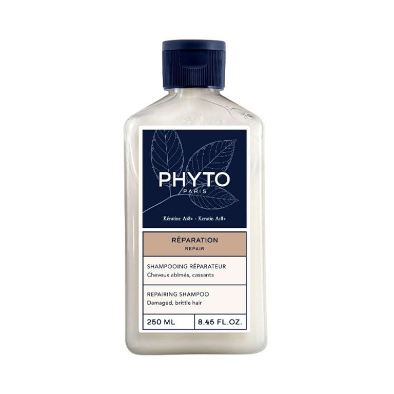 Phyto Paris Réparation Shampooing Cheveux Abîmés, Cassants 250ml