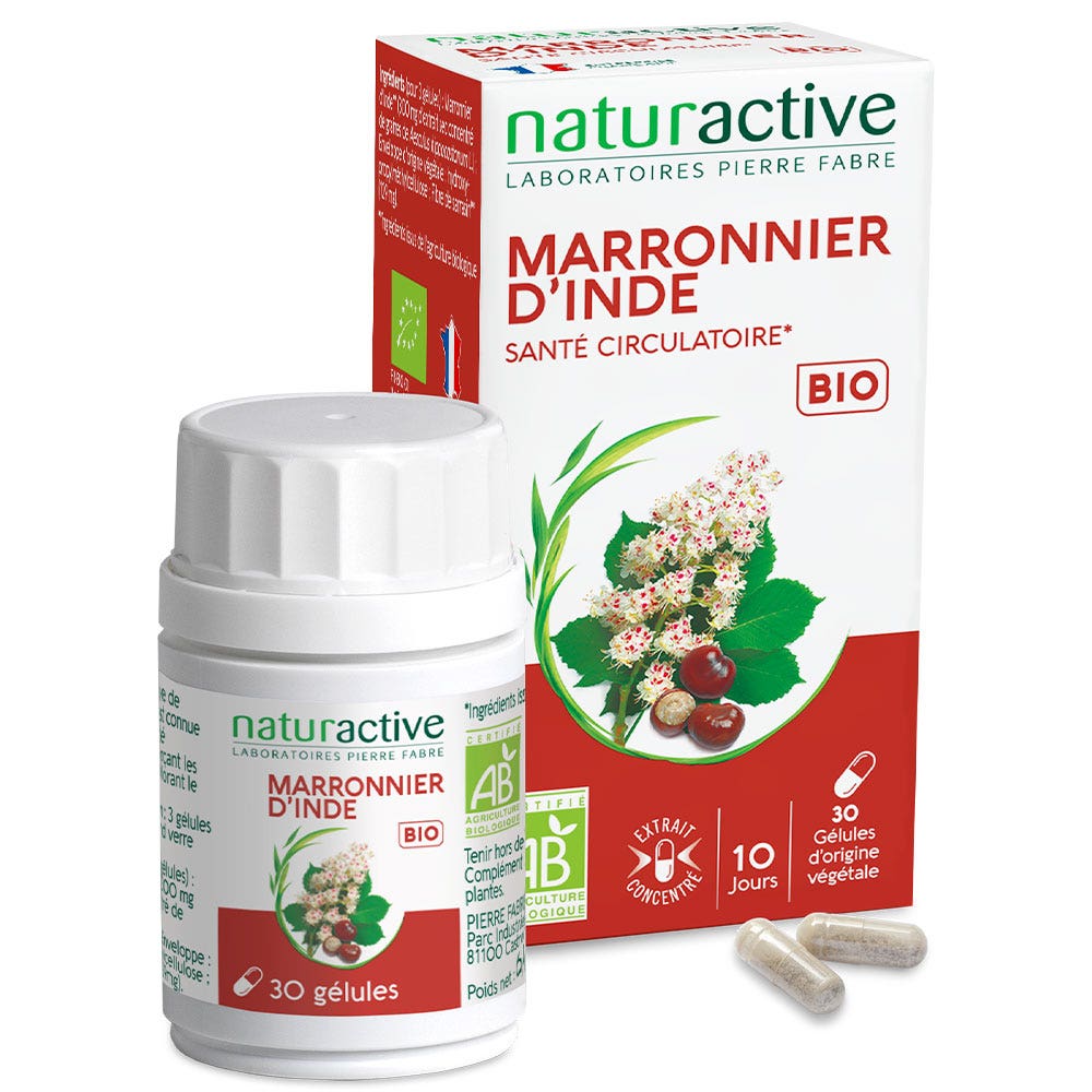 Naturactive Marronnier d'Inde Bio 30 Gélules
