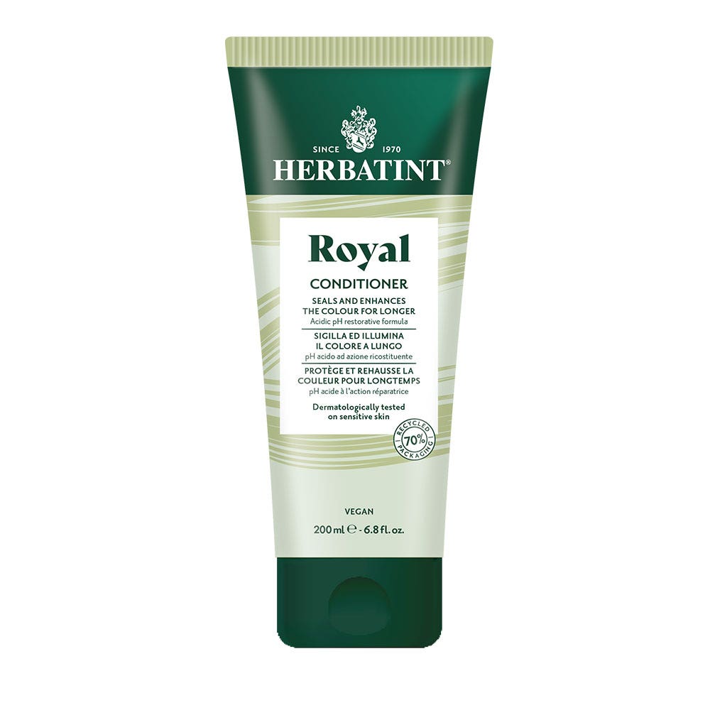 HERBATINT Apr&egrave;s-Shampooing 200ml Royal Prot&egrave;ge et Rehausse la couleur 