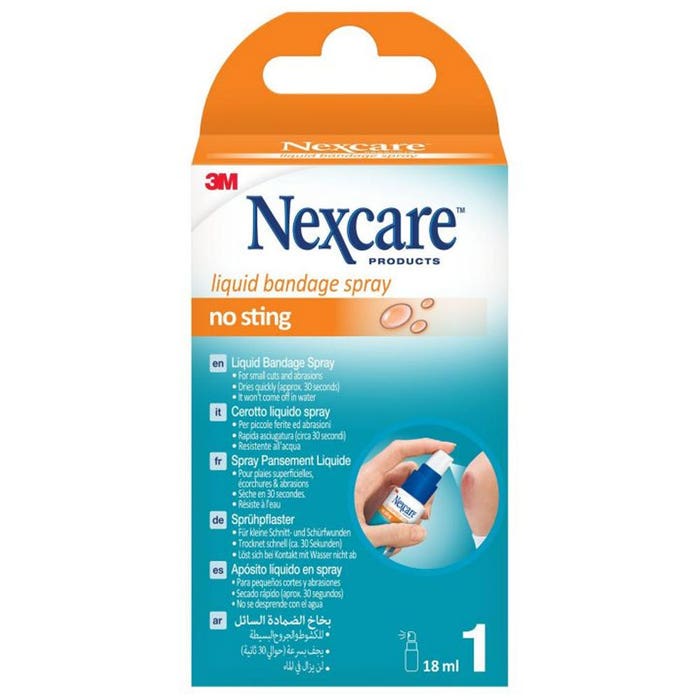 Nexcare Spray Pansement Liquide 18ml - Easypara