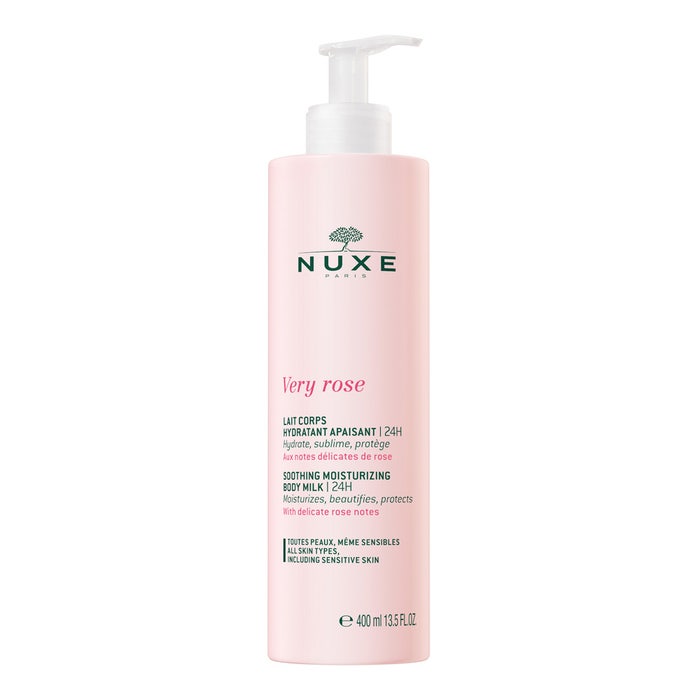 Nuxe Very rose Laits Corps Hydratant Apaisant 400ml