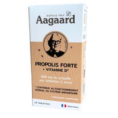 Aagaard Propolis Forte + Vitamine D 28 tablettes