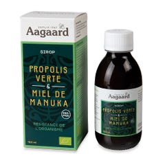Aagaard Propolis Sirop Propolis Verte & Miel De Manuka Bio 150ml