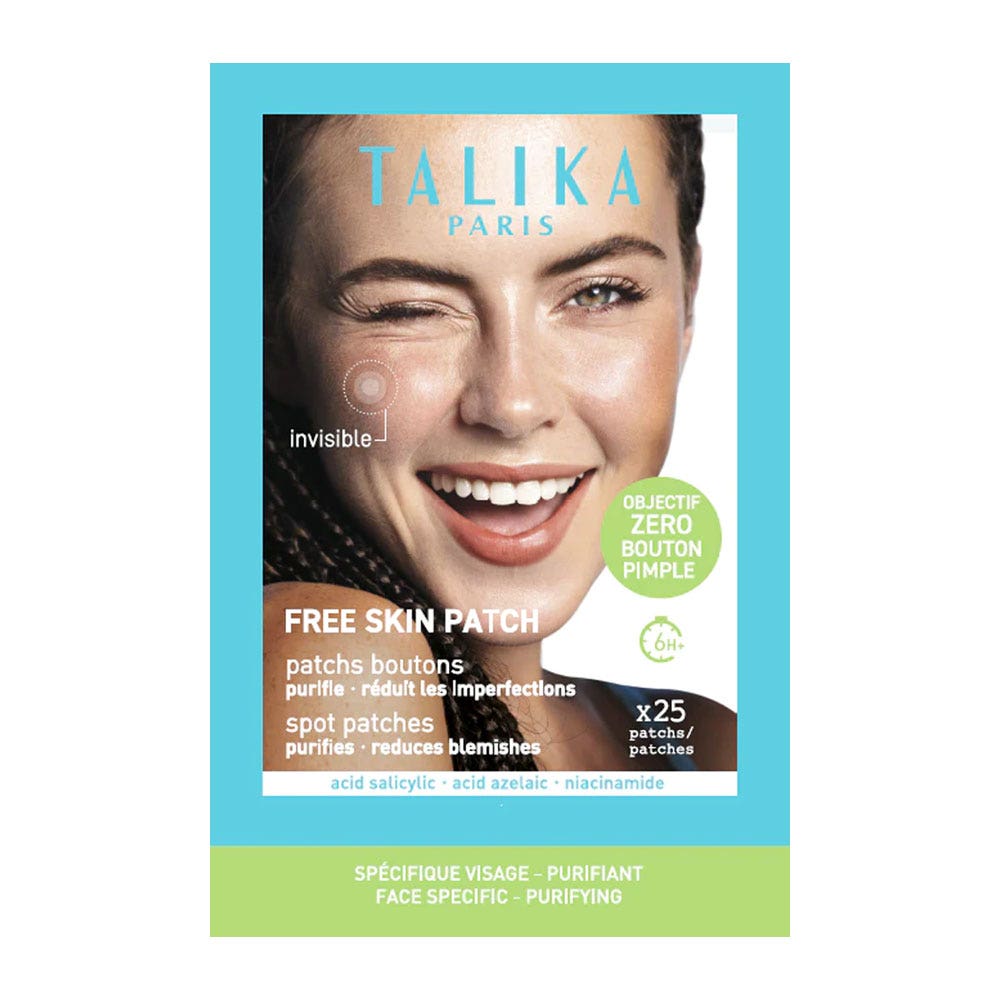 Talika Patchs Boutons Invisibles Purifie et Réduit les Imperfections 25 patches