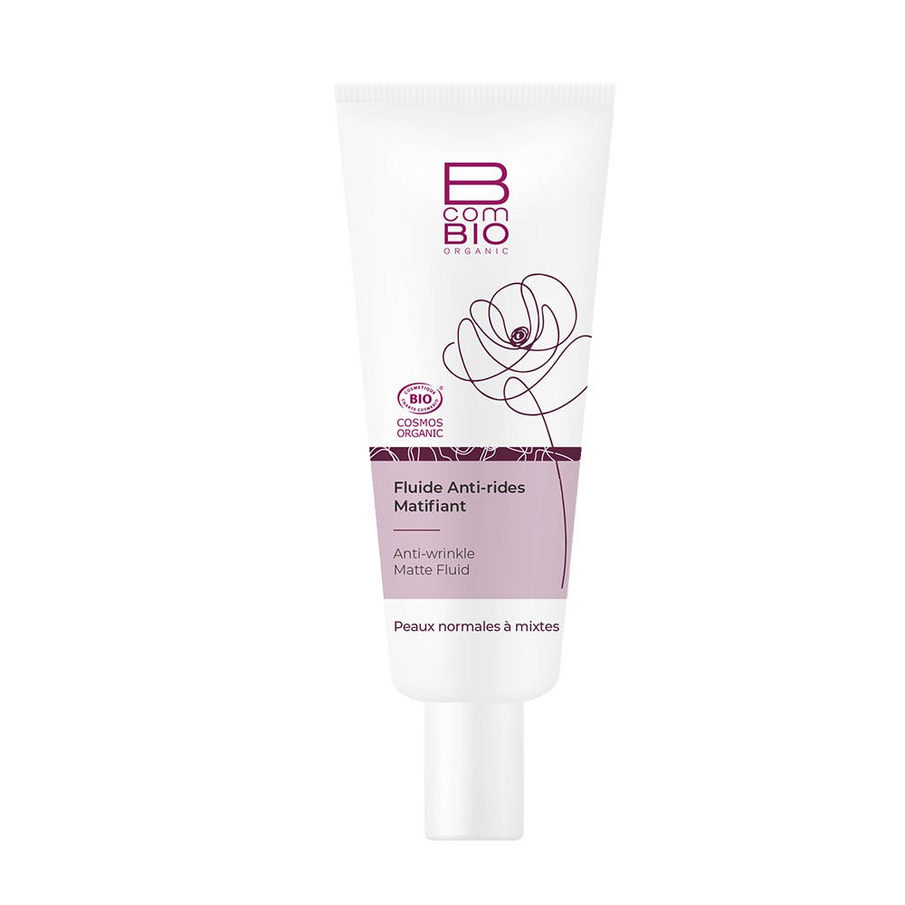 Bcombio Fluide Hydratant Matifiant Bio Peaux Normales A Mixtes 50ml