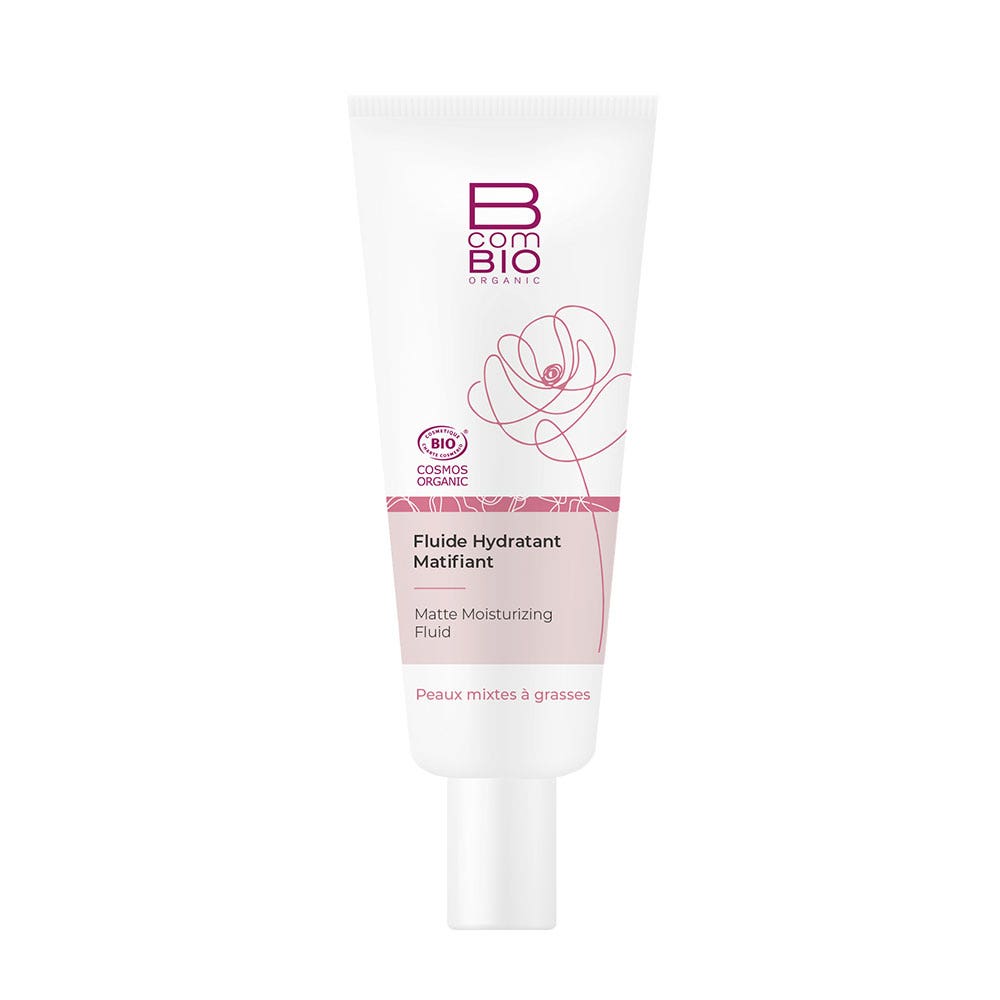 Bcombio Fluide Matifiant Bio Peaux Mixtes A Grasses 50ml