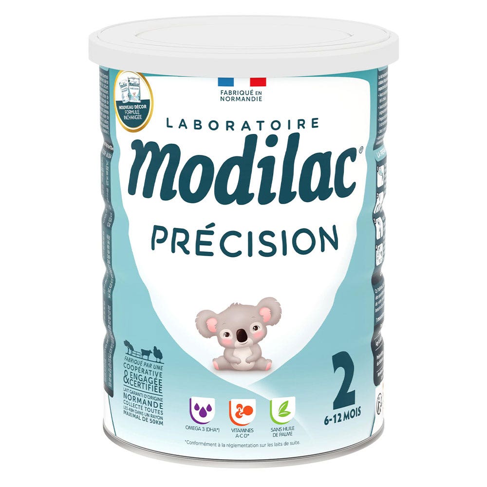Modilac Precision Lait en Poudre 2 6 à 12 Mois 700g
