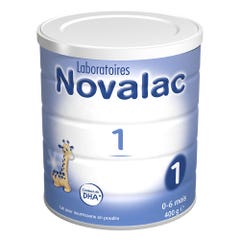 Novalac 1er Age de 0 à 6 mois 400g