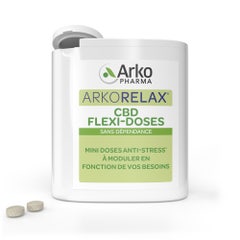 Arkopharma Arkorelax CBD Flexi-Doses 60 mini comprimés sublinguaux