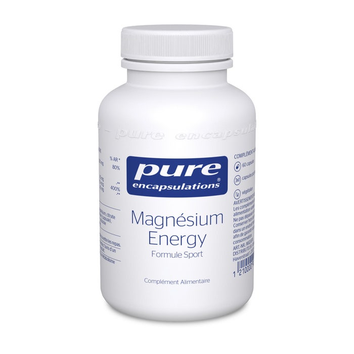 Pure Encapsulations Magnésium Energy 60 gélules