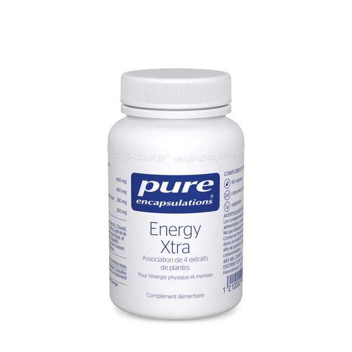 Pure Encapsulations Energy Xtra 60 gélules