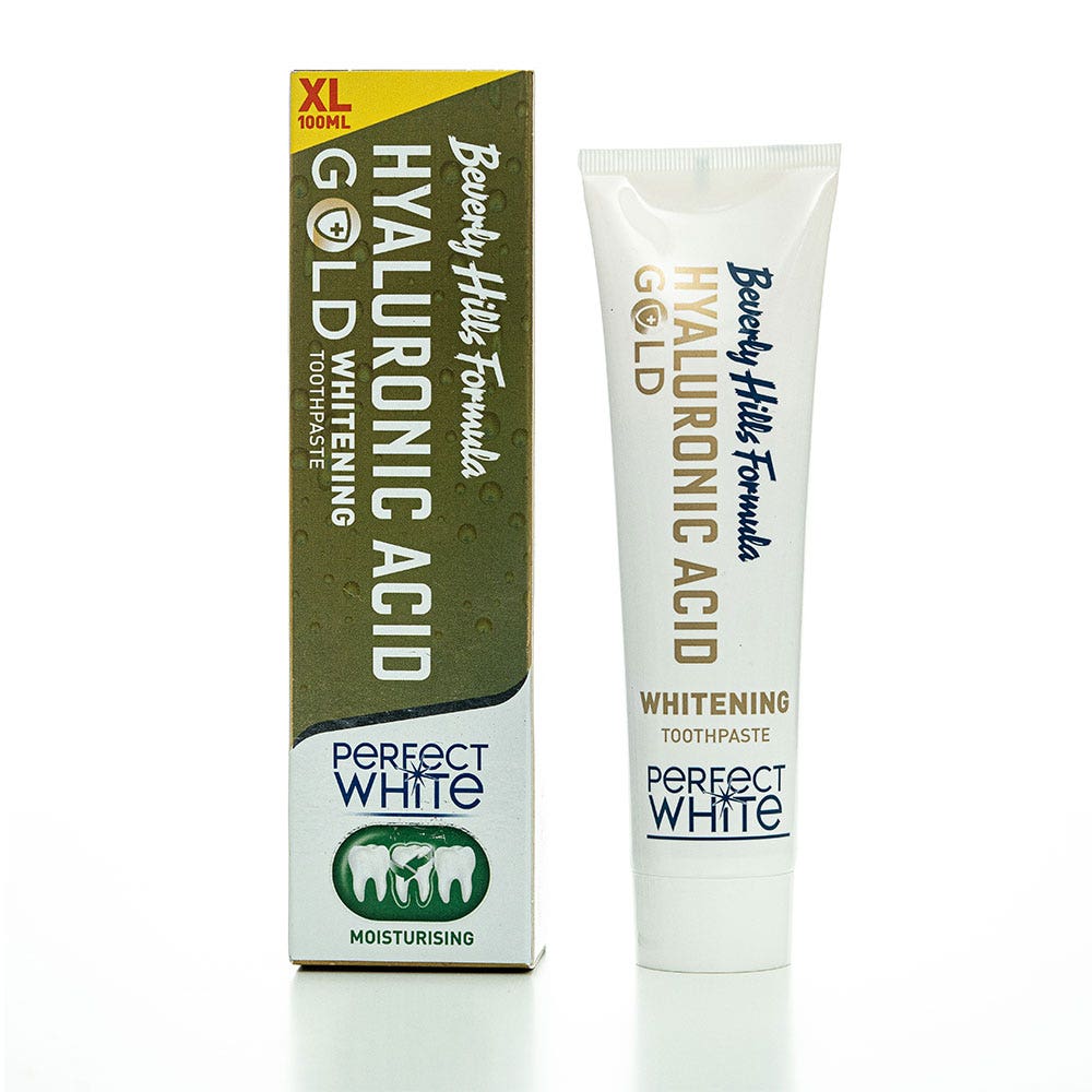 Beverly Hills Formula Perfect White Dentifrice Hyaluronic Acid Gold 100ml