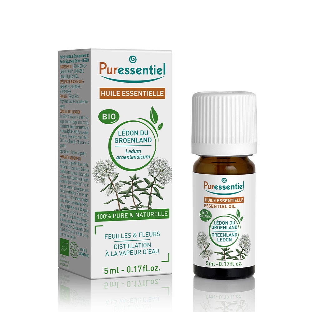Puressentiel Huiles Essentielles Ledon du Groenland Bio 5ml