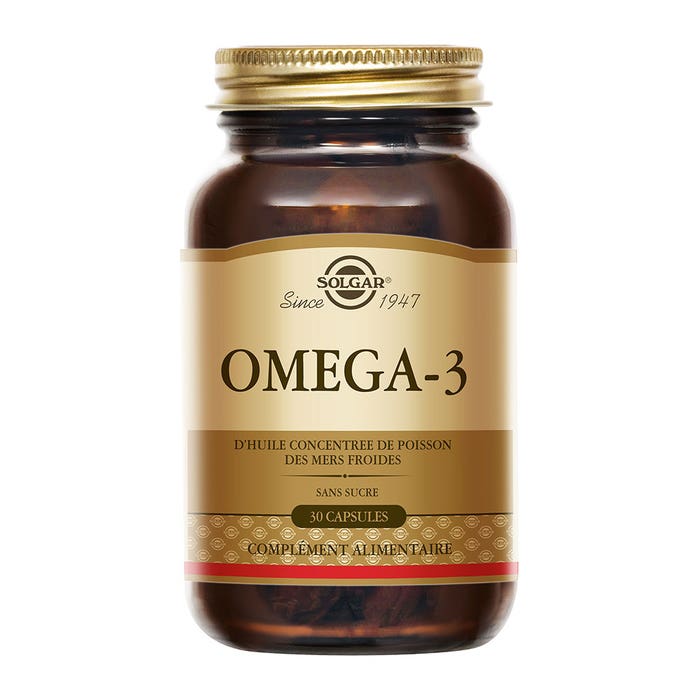Solgar Oméga-3 3 Cardiovasculaire 30 capsules