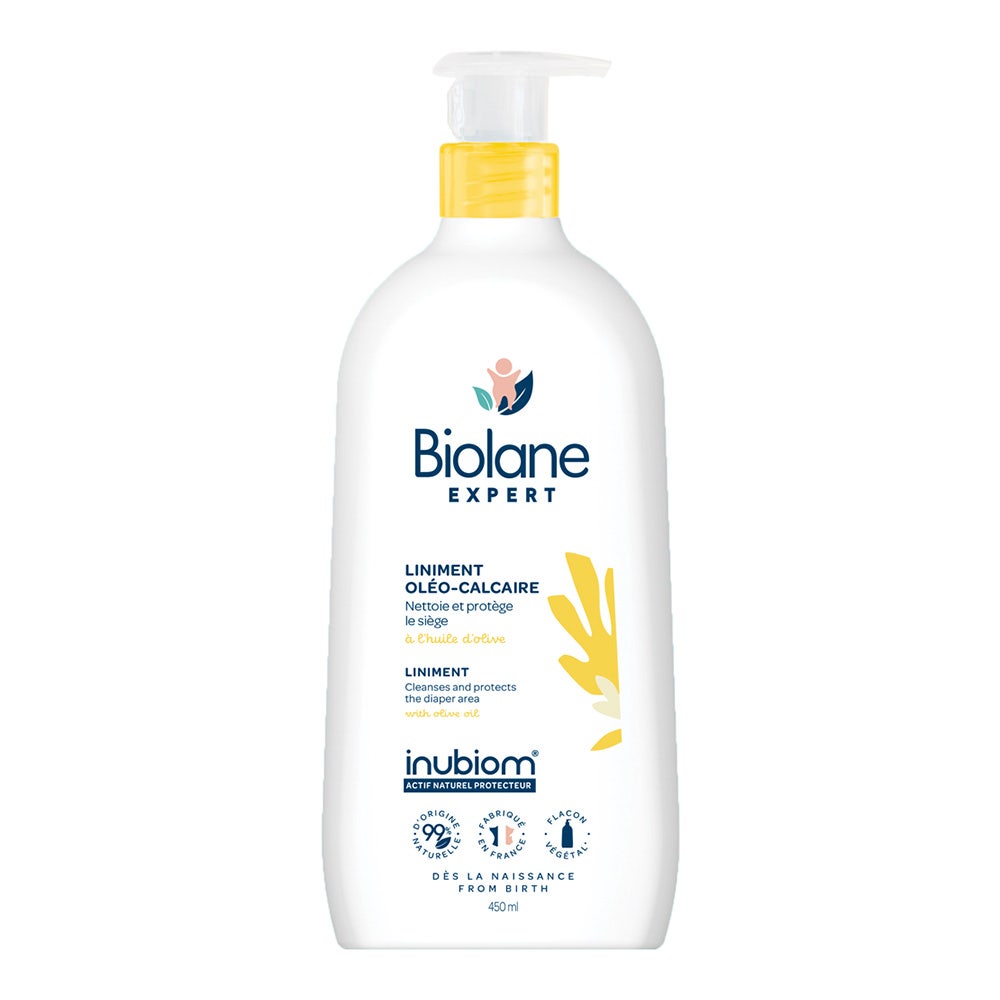 Biolane Expert Liniment Oléo-Calcaire Nettoie & Protège 450ml