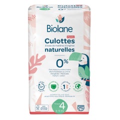 Biolane Culottes Naturelles Taille 4 (8-15 kg) Pas de fuite x42