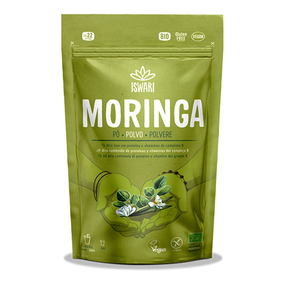 Iswari Super Aliment Pur Moringa en Poudre Bio 125g
